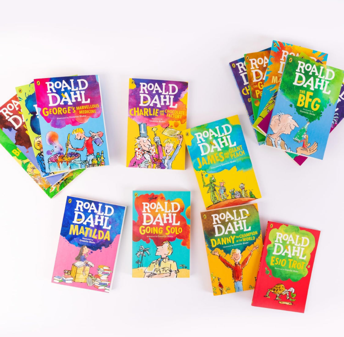 Roald Dahl Collection Set of 15 Books by Roald Dahl