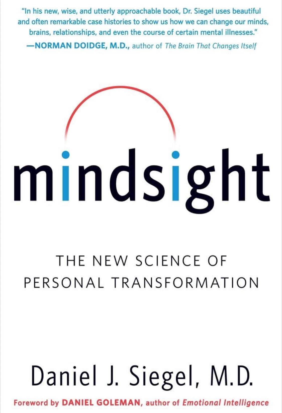 Bantam Mindsight: The New Science of Personal Transformation