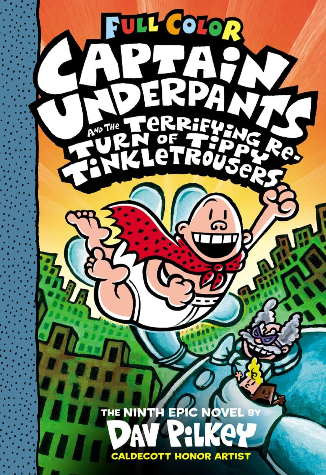 Captain Underpants Books 1-12 Complete FULL COLOR Collection