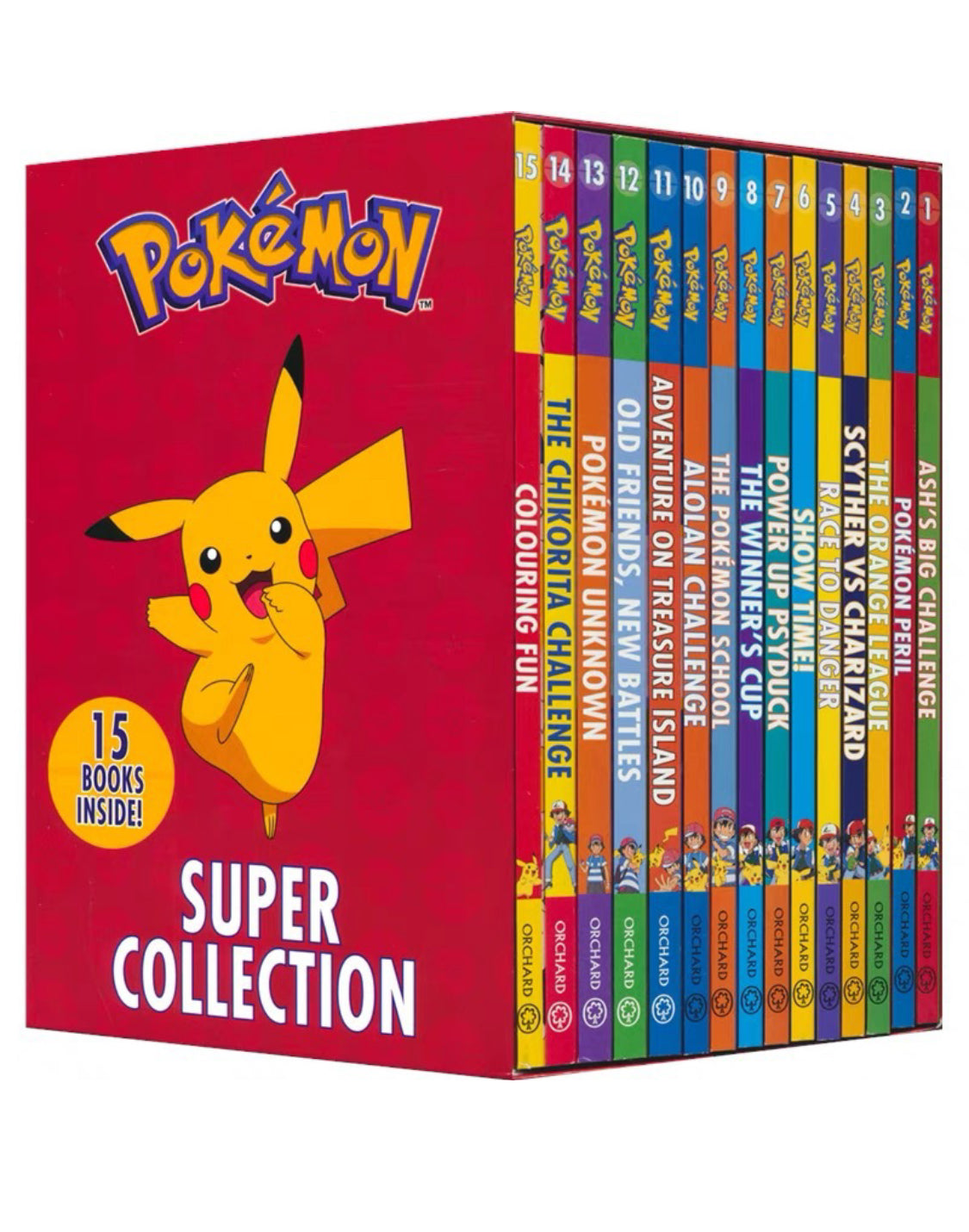 Pokemon Super Collection 15 Books Set