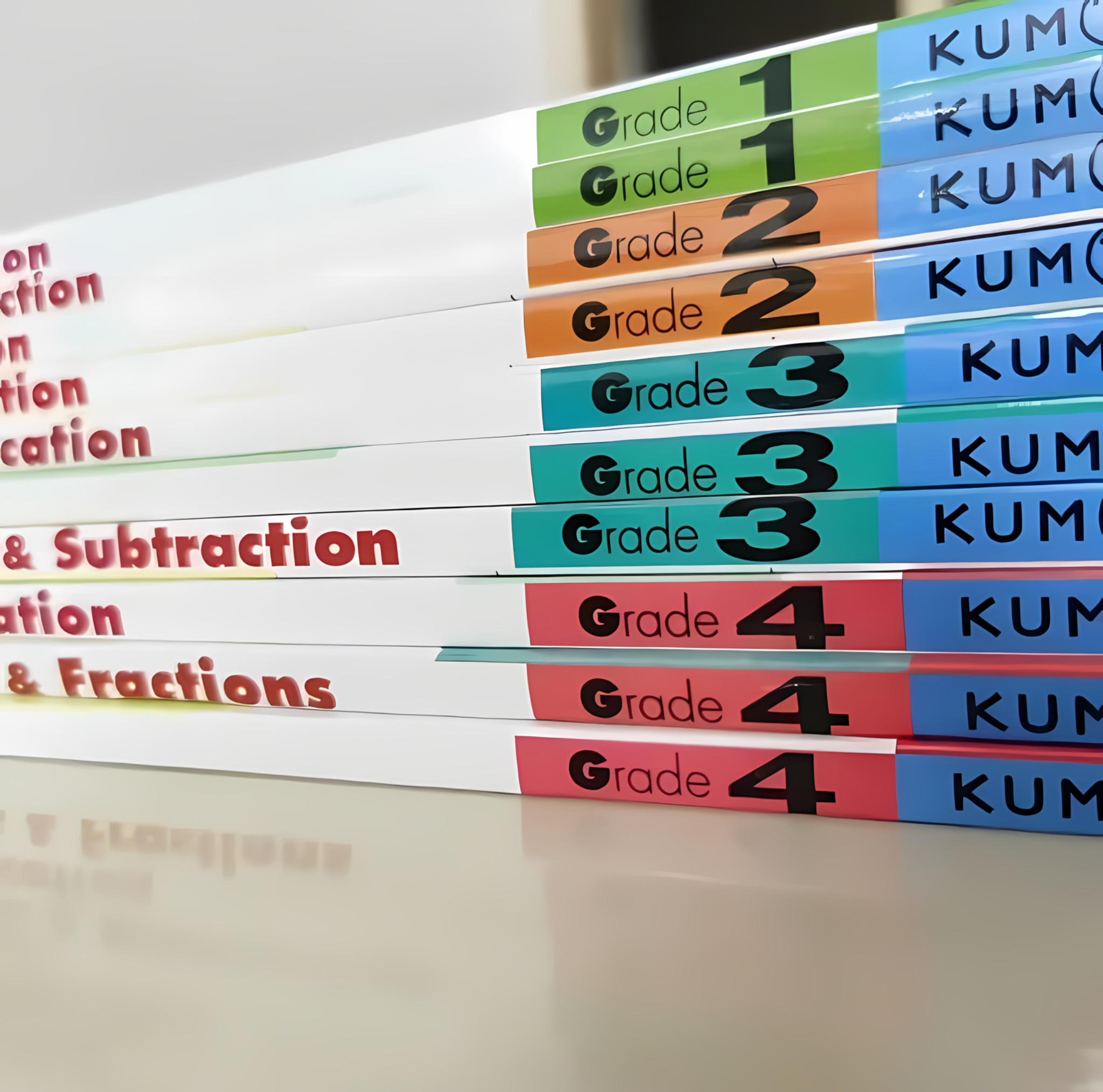 Kumon Calculation Math Workbooks 10 books