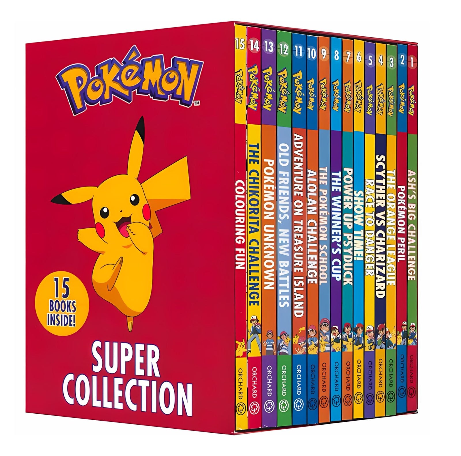 Pokemon Super Collection 15 Books Set