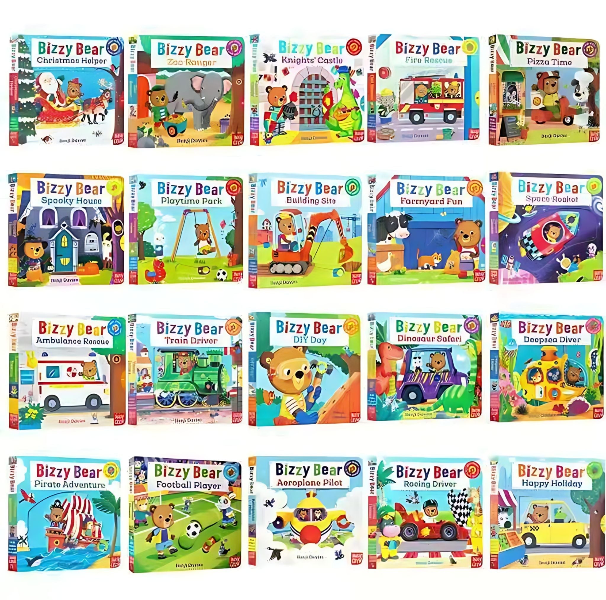 Busy Bear Series New Edition 17 Books